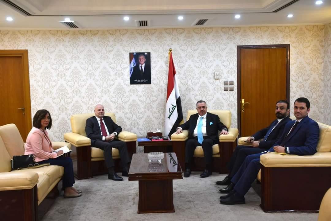 وكيل وزارة الخارجية  يستقبل نائب الممثل الخاص للأمين العام للأمم المتحدة للشؤون السياسية والمساعدة الانتخابية