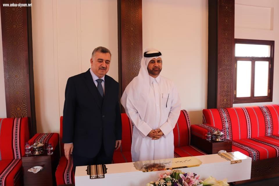 السفير عمر البرزنجي يشارك في افتتاحية مهرجان حلال ٢٠٢٠ المقام في كتارا