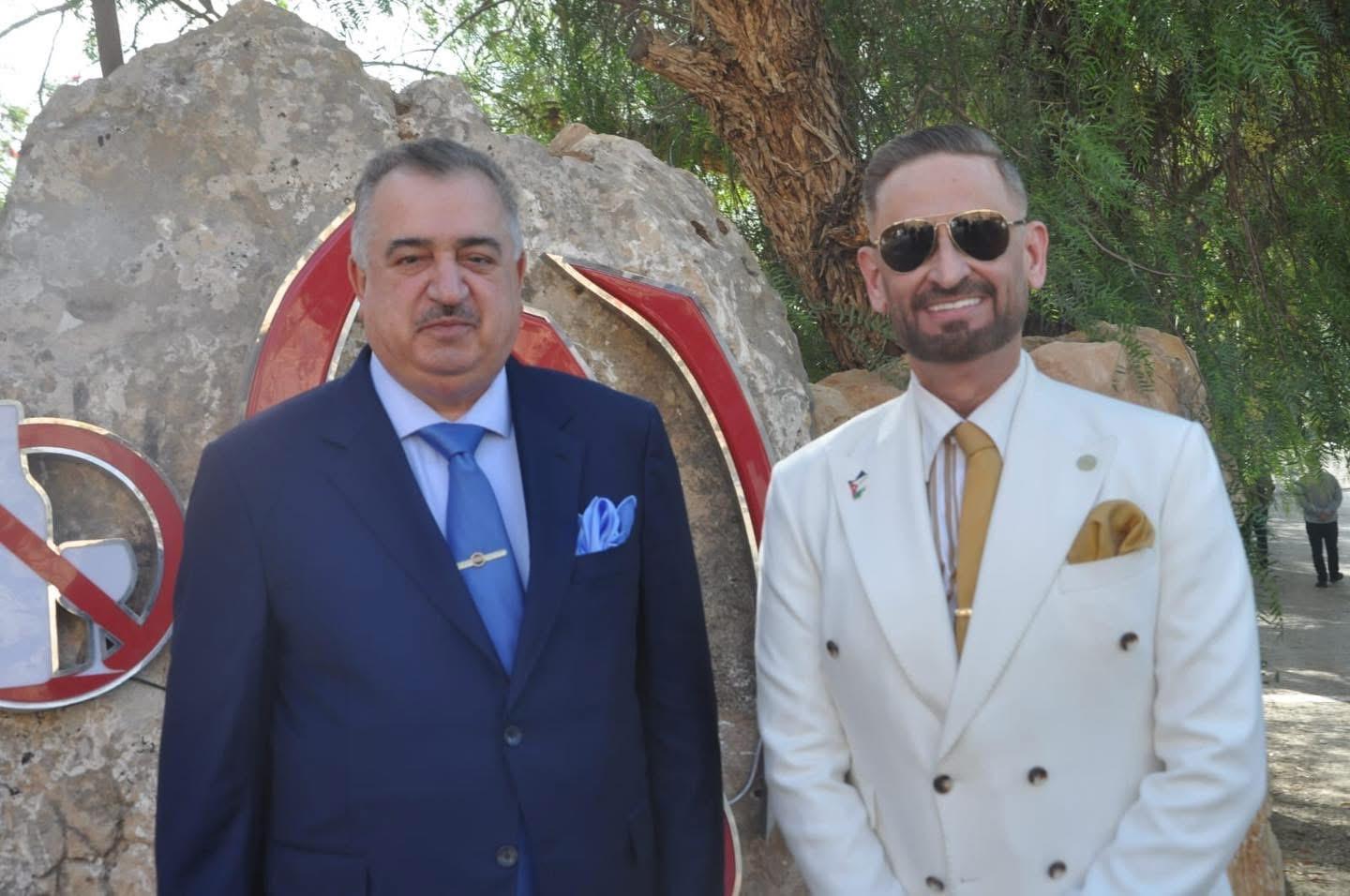 سفير جمهورية العراق لدى المملكة الأردنية الهاشمية يشارك في افتتاح معلم سياحي في تل الرمان