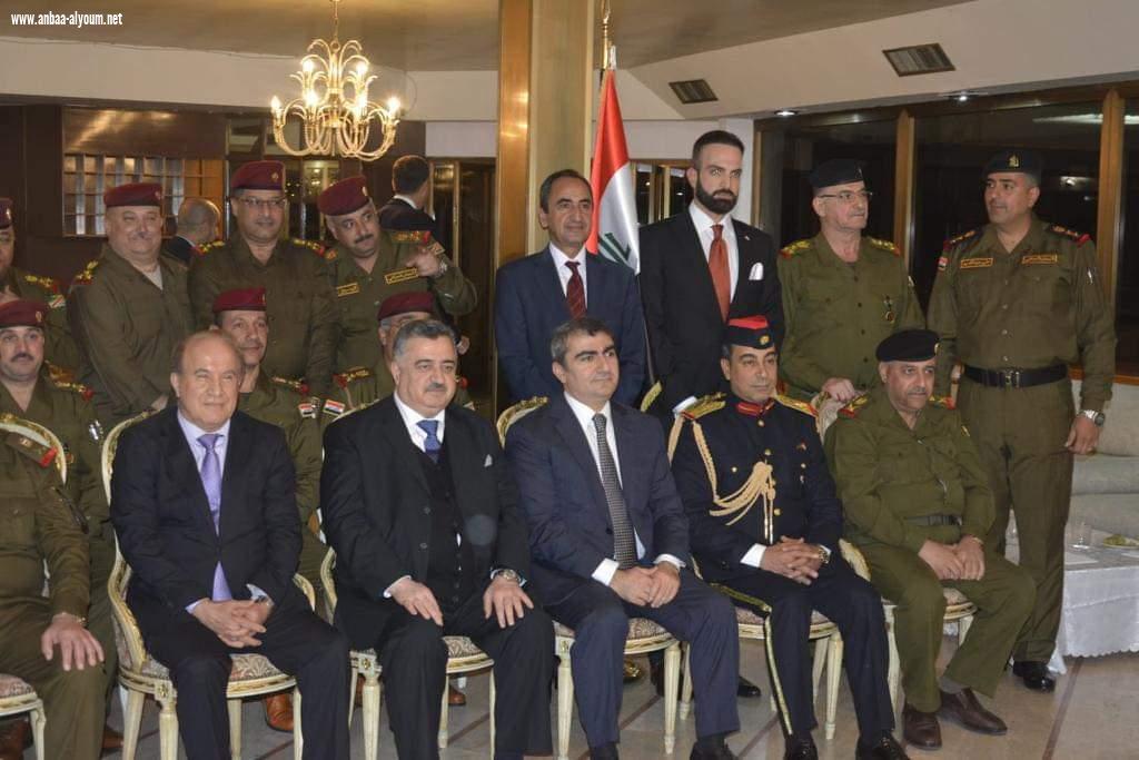 السفير عمر البرزنجي يُقدم اجمل التهاني والتبريكات للجيش العراقي بمناسبة (عيد الجيش العراقي) ذكرى تأسيسه المئوية