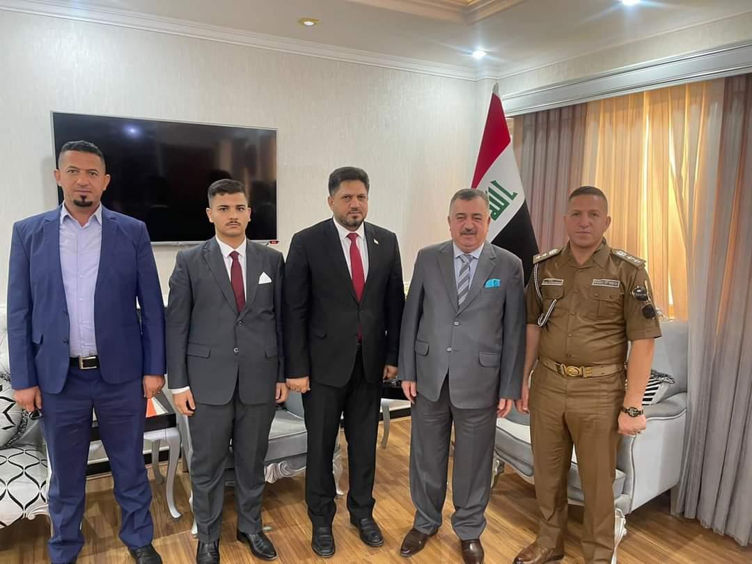   الوكيل البرزنجي يستقبل مستشار محافظ الأنبار للمنطقة الغربية