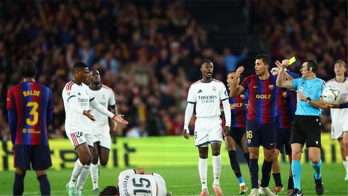 عقوبة منتظرة ضد برشلونة بسبب اعتداء الجماهير على لاعب ريال مدريد