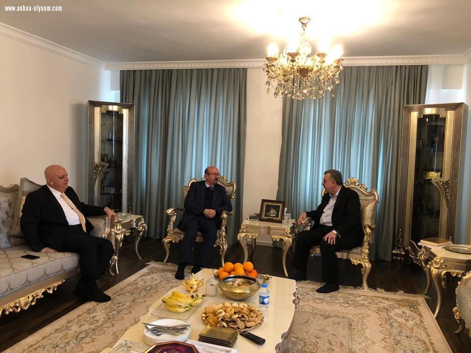 السفير البرزنجي يستقبل عضو مكتب العلاقات للاتحاد الوطني الكوردستاني