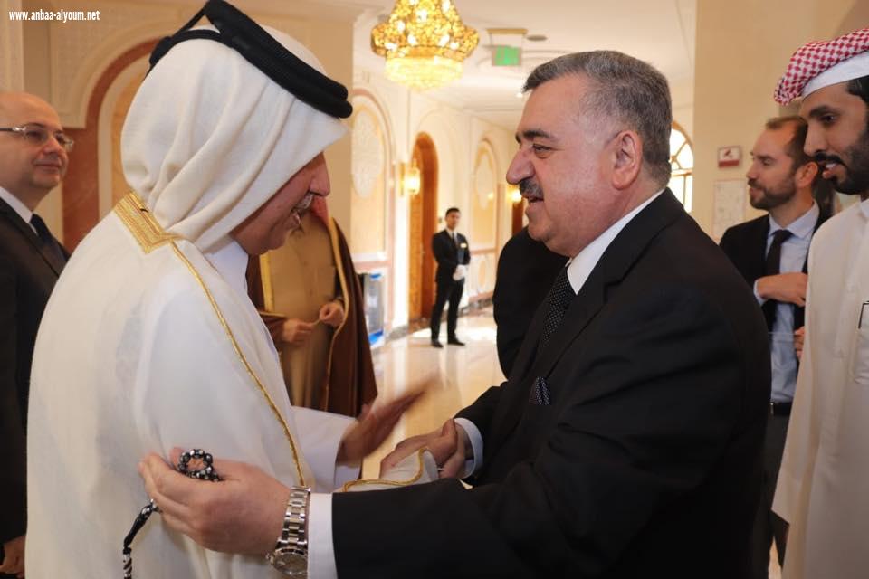 السفير عمر البرزالسفير عمر البرزنجي يحضر حفل توديع عدد من السفراء المعتمدين لدى دولة قطر الشقيقة