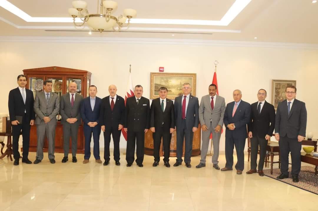  السفراء يلبون دعوة إفطار من قبل  سفير الجمهورية التركية