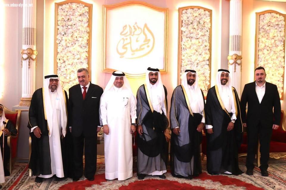 السفير عمر البرزنجي يحضر افراح عائلة الجميلي