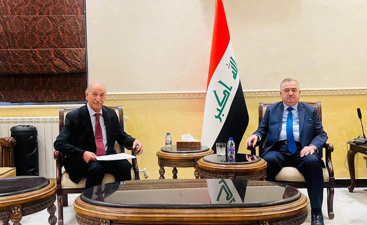 سفير جمهورية العراق لدى المملكة الأردنية الهاشمية يستقبل رئيس مجلس إدارة مجموعة القبس الاقتصادية ومدير المشاريع في شركة القبس للمقاولات العامة