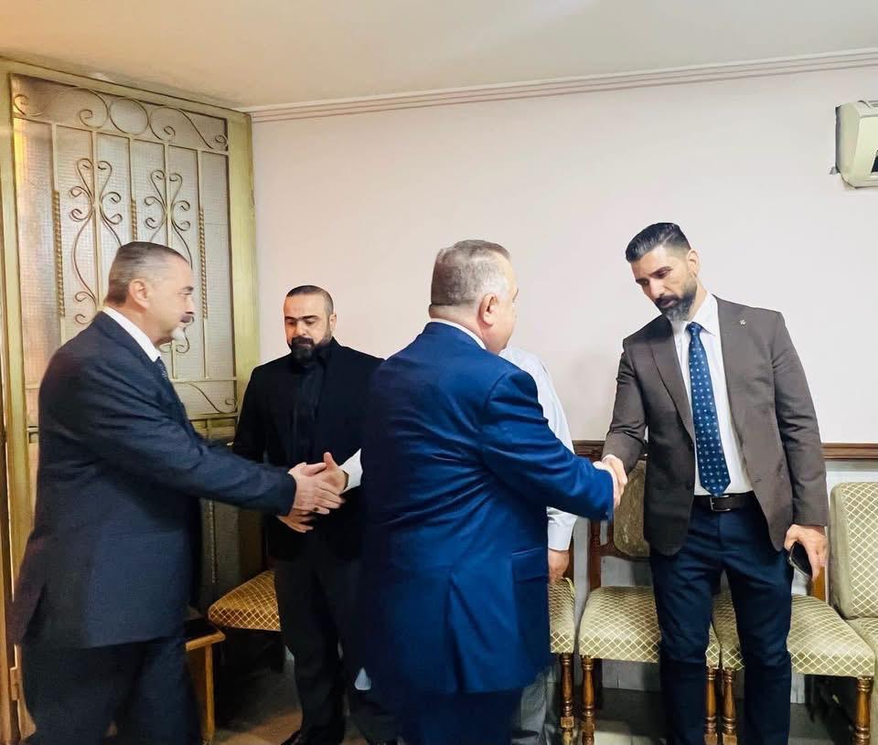 سفير جمهورية العراق لدى المملكة الأردنية الهاشمية يشارك في مجلس عزاء عقيلة الحاج تحسين البياتي
