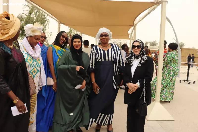 السفير عمر البرزنجي وعقيلته  يلبيان دعوة حفل حديقة السيدات الدبلوماسيات الافريقية 