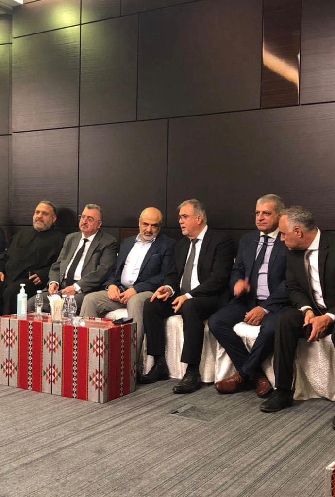 السفير عمر البرزنجي يحضر مجلس عزاء المرحوم مازن بديع جمال 