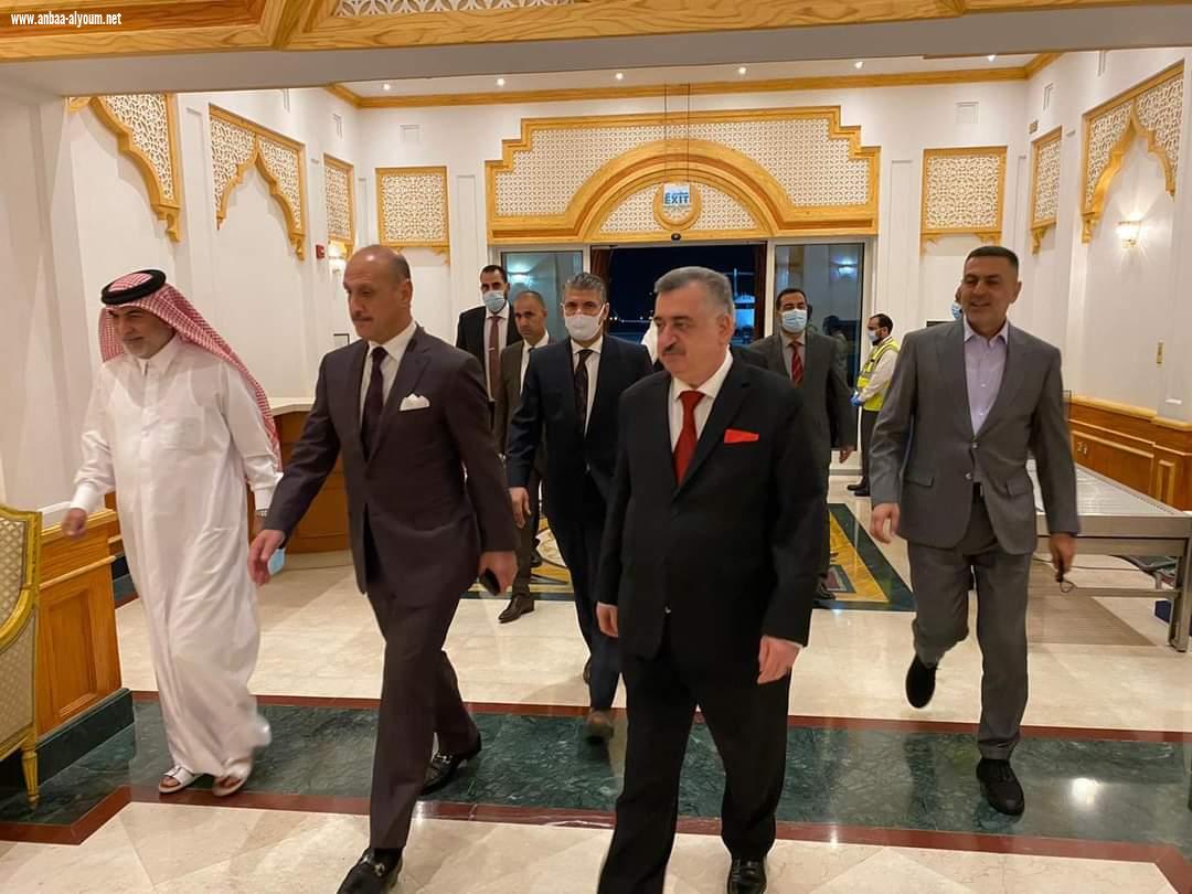 السفير عمر البرزنجي يستقبل السيد وزير الشباب والرياضة ويرافقه خلال لقاءه مع وزير الثقافة والرياضة