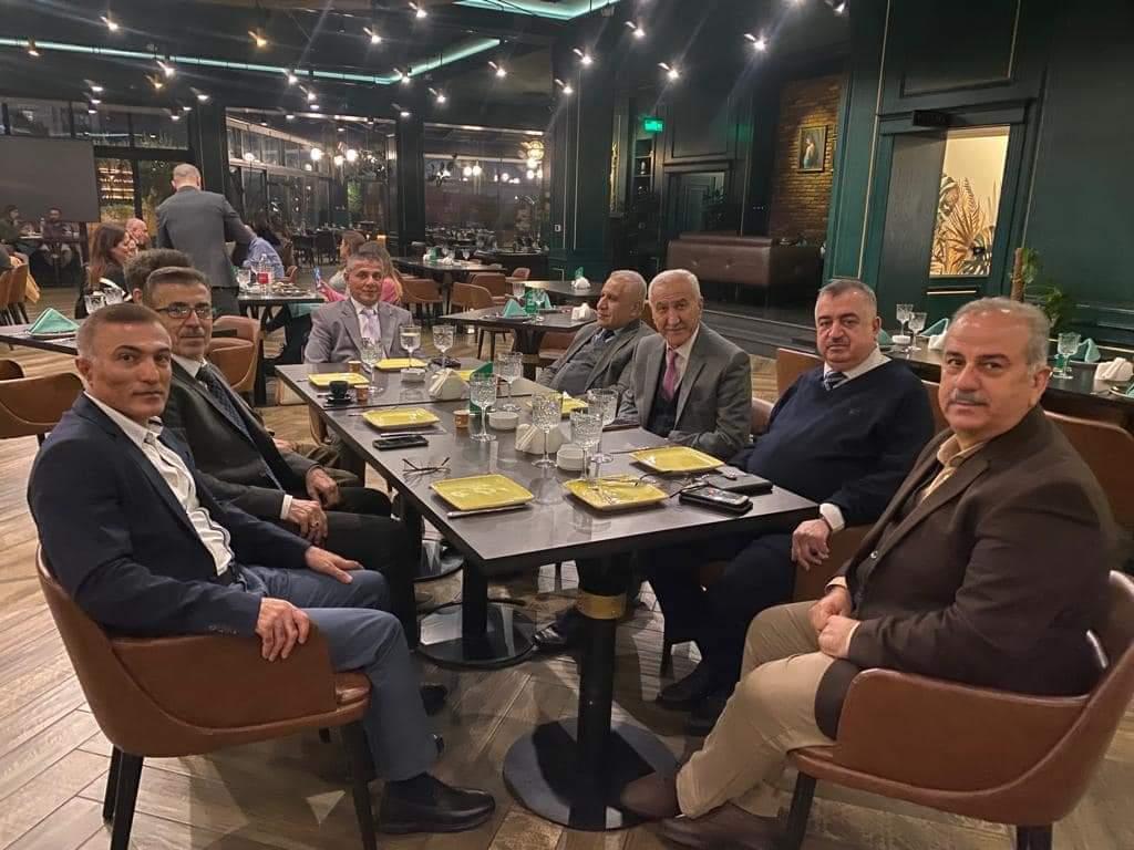 السفير البرزنجي يلتقي القاضي رزكار محمد أمين