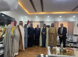 الوكيل البرزنجي يستقبل عددًا من مجلس شيوخ العشائر الجنوب