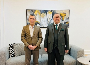 السفير البرزنجي يستقبل الاستاذ محمد ابوبكر المدير العام في الامانة العامة لمجلس النواب في مدينة السليمانية 