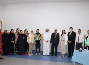 السفير عمر البرزنجي يزور مدرسة المنار  الدولية بدعوة من السيد يوسف الجاسم المدير التنفيذي للمدرسة