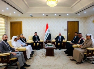 السفير البرزنجي يستقبل سفراء ورؤساء بعثات دول مجلس التعاون الخليجي