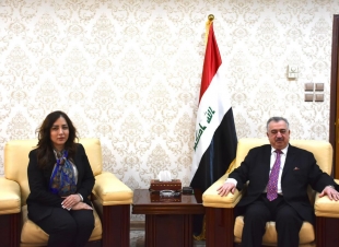 وكيل وزارة الخارجية للشؤون متعددة الأطراف والشؤون القانونية يستقبل رئيس لجنة العلاقات الخارجية في مجلس النواب 