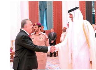 بتوجيه من سمو أمير دولة قطر  وصول مستشفيين منتقلين الى العراق 