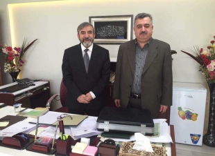 السفير عمر البرزنجي يقدم احر التهاني والتبريكات بمناسبة انعقد المؤتمر الثامن للاتحاد الاسلامي الكوردستاني في 28/12/2019