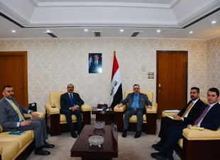 وكيل وزارة الخارجيَّة للشُؤُون مُتعددة الأطراف والشُؤُون القانونيَّة يستقبل سفير جمهورية باكستان الاسلامية لدى العراق