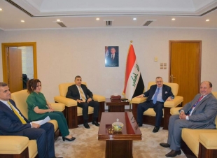 الوكيل البرزنجي يستقبل المهنئين بمناسبة عيد الأضحى