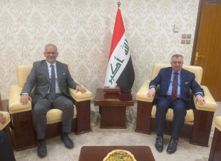 الوكيل البرزنجي يستقبل وفد من شركة الشيخ جبر بن منصور بن جبر آل ثاني القطرية 