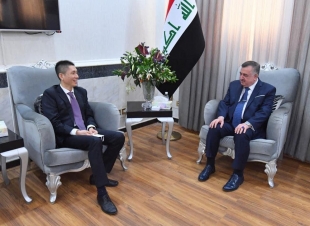وكيل وزارة الخارجية يستقبل السفير الصيني لدى العراق