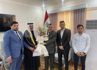 الوكيل البرزنجي يستقبل عددًا من الشخصيات العراقية المتميزة 