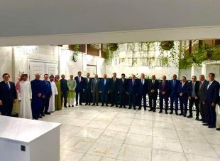 الوكيل البرزنجي يلبي دعوة إفطارٍ كريمة من لدن السفير السوري لدى العراق