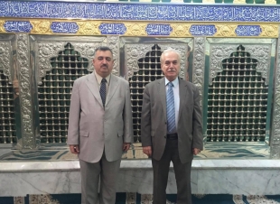 السفير عمرالبرزنجي يقدم الشكر الجزيل لسعادة سفير جمهورية العراق في انقرة الدكتور حسن الجنابي