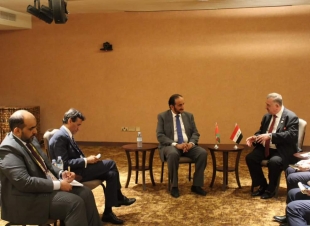 وكيل وزارة الخارجية يلتقي وكيل وزارة الخارجية للشؤون الدبلوماسية العُماني