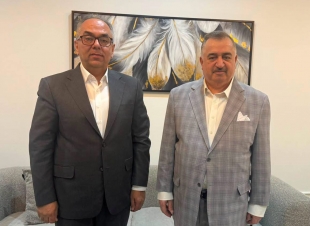 سفير جمهورية العراق لدى المملكة الأردنية الهاشمية يستقبل الحاج روژ شيخ سالار عضو برلمان إقليم كوردستان العراق
