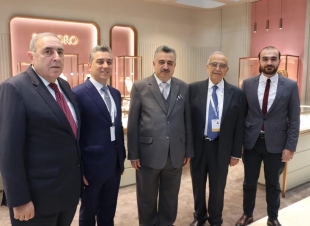 السفير عمر البرزنجي يحضر حفل افتتاح النسخة السابعة عشر من معرض الدوحة للمجوهرات و الساعات