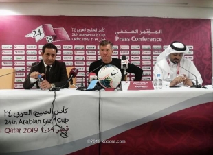 السفير البرزنجي يحضر مباراة العراق مع منتخب اليمن