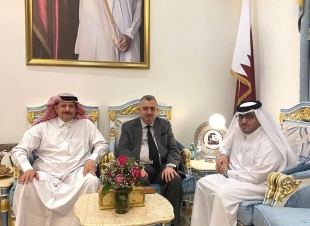 السفير البرزنجي يشارك في مجلس السيد غانم بن محمد بن عبدالله الابراهيم بمناسبة عيد الفطر المبارك