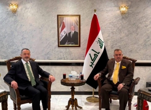 سفير جمهورية العراق لدى المملكة الأردنية الهاشمية يستقبل الأستاذ الدكتور محمد ثابت البلداوي