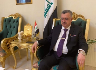 السفير عمر البزنجي يشارك في افتتاحية اعمال المؤتمر العلمي الثاني للأكاديمية الأمريكية الدولية وكلية العلوم السياسية جامعة السليمانية  