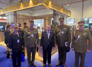 سفير جمهورية العراق لدى المملكة الأردنية الهاشمية يشارك في افتتاح معرض ومؤتمر سوفكس 2026 في العقبة.
