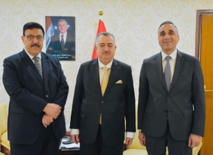 الوكيل البرزنجي يستقبل سفير جمهورية العراق (السابق) لدى استراليا