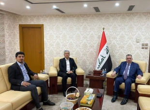 الوكيل البرزنجي يستقبل إعلامييَن من قناة كوردسات نيوز