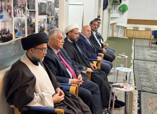 رئيس بعثة العراق في الدنمارك الوزير المفوض حيدر راضي الشمرتي بلتقي عدداً من ابناء و رؤساء الجالية العراقية الكريمة  خلال حضوره الامسية الثقافية التي تقيمها مؤسسة دار السلام الدنماركي العراقي