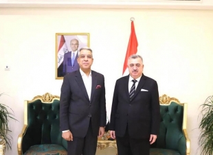 السفير البرزنجي يستقبل سفير جمهورية العراق لدى المملكة العربية السعودية متوجهاً لمباشرة مهامه في المملكة