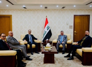  الوكيل البرزنجي يستقبل أمير الكاكئية في العراق