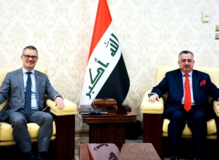 وكيل وزارة الخارجية للشؤون متعددة الأطراف والشؤون القانونية يستقبل سفير مملكة الدنمارك لدى جمهورية العراق