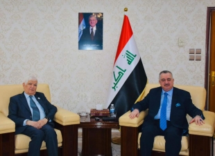 وكيل وزارة الخارجية للشؤون متعددة الأطراف والشؤون القانونية يستقبل رئيس مؤسسة الرئيس جلال طالباني