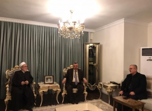 السفير البرزنجي يستقبل عضوي مجلس النواب العراقي السابقين