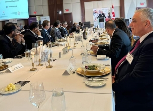 مشاركة وفد سفارة جمهورية العراق في إجتماع مجلس الأعمال العربي الكندي مع جامعة غويلف الكندية