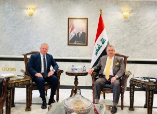 سفير جمهورية العراق لدى المملكة الأردنية الهاشمية يستقبل سفير جورجيا لدى المملكة وسفيرها غير المقيم لدى العراق