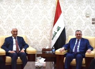 الوكيل البرزنجي يستقبل القاضي رزگار محمد أمين 