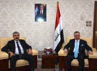 الوكيل البرزنجي يستقبل راعي مدارس كاني سبي للتأهيل النفسي